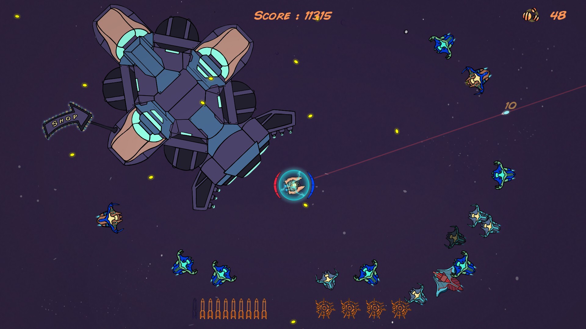 AST-Hero space shooter screenshot 1